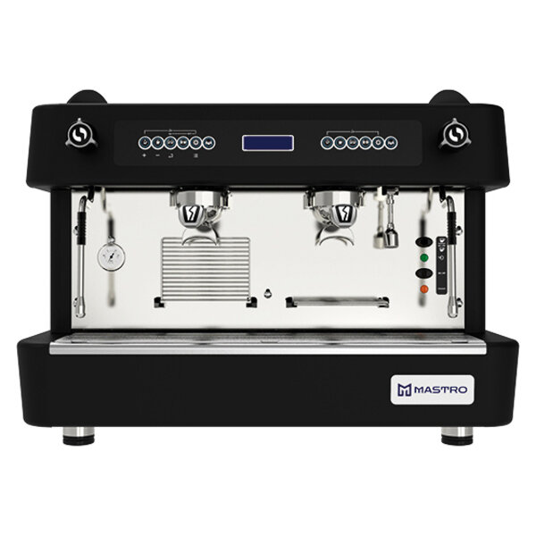 Espressomachine | Zwart | 2 Groepen | Digitaal | 3.7kW (230V) | 750x600x595(h)mm