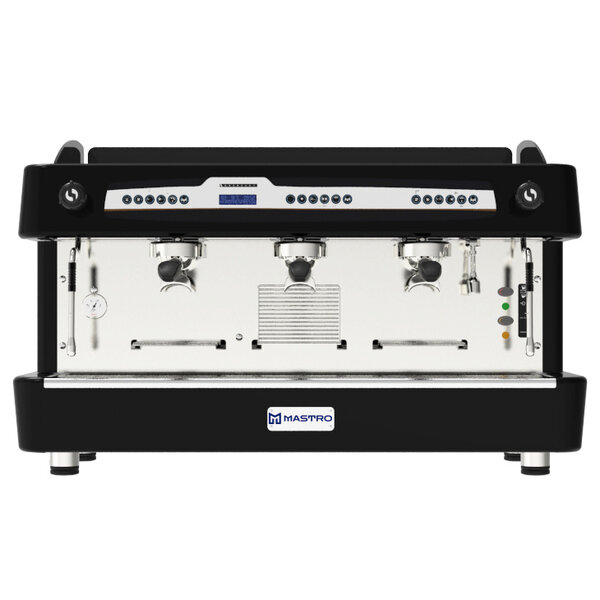 Espressomachine | Zwart | 3 Groepen | Digitaal | 5.2kW (400V) | 960x600x595(h)mm