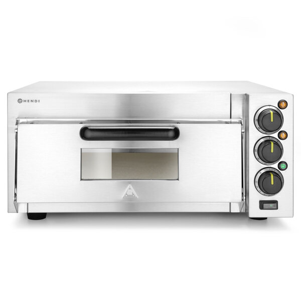 Pizzaoven | COMPACT | Elektrisch | 1x Ø39cm | 50°C/350°C | 2kW (230V) | 580x560x275(h)mm