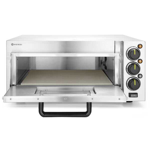 Pizzaoven | COMPACT | Elektrisch | 1x Ø39cm | 50°C/350°C | 2kW (230V) | 580x560x275(h)mm
