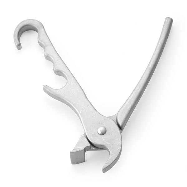 Pannengrijper | Aluminium | Ergonomische Handgreep | Lengte 200mm
