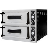 HENDI Pizzaoven | BASIC | Elektrisch | 4+4x Ø32cm | 50°C/500°C | 9.4kW (400V) | 975x814x860(h)mm 