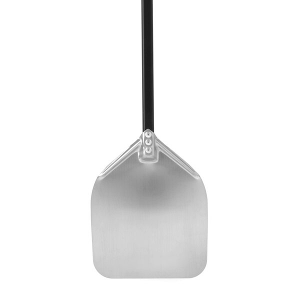 Pizzaschep | Oppervlak 305x305mm | RVS (Dicht) | Lengte 1320mm
