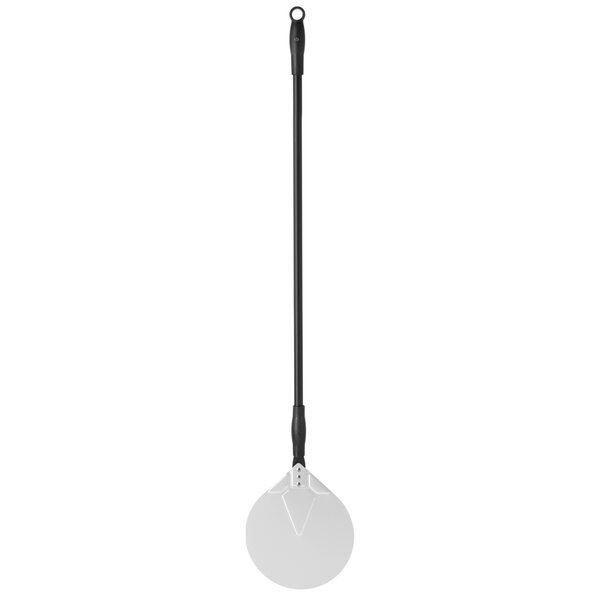 Pizzaschep | Oppervlak Ø230mm | Aluminium (Dicht) | Lengte 1200mm