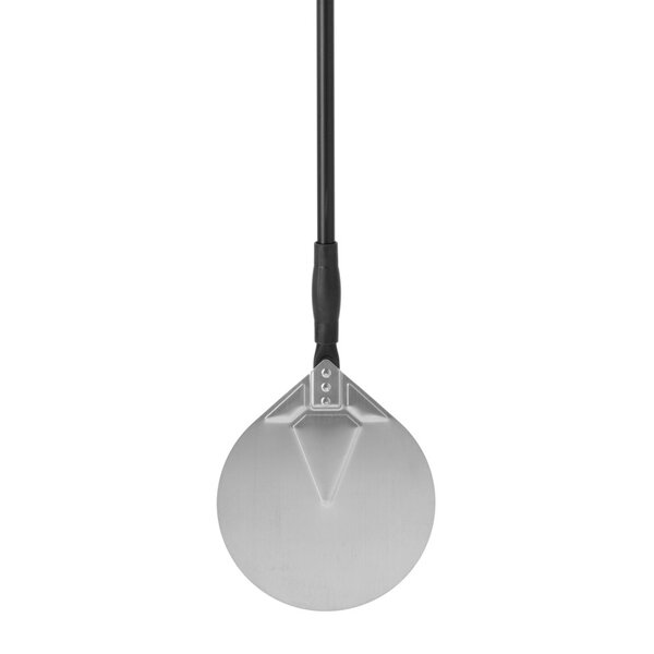 Pizzaschep | Oppervlak Ø230mm | RVS (Dicht) | Lengte 1200mm