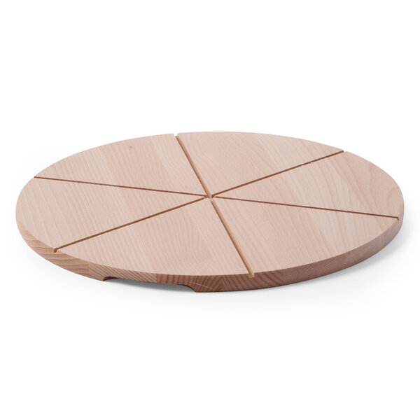 Pizzaplank | Hout | Diverse Formaten | Snijgroeven | Ø300-500mm