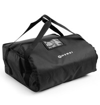 HENDI Pizzabezorgtas | Polyester (Geïsoleerd) | Max. 4 Dozen (45x45cm) | 470x470x210(h)mm 