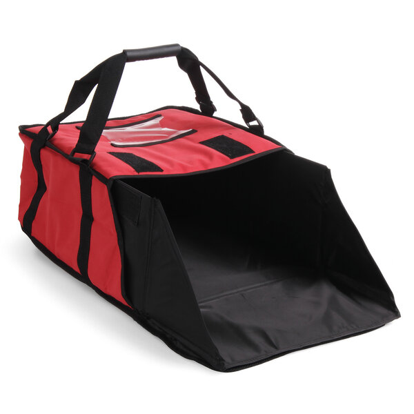 Pizzabezorgtas | Polyester (Geïsoleerd) | Max. 4 Dozen (35x35cm) | Uitneembare Binnenvoering | 370x370x210(h)mm