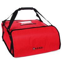 HENDI Pizzabezorgtas | Polyester (Geïsoleerd) | Max. 4 Dozen (45x45cm) | Uitneembare Binnenvoering | 470x470x210(h)mm 