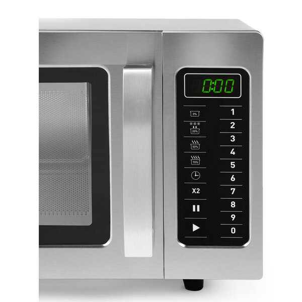 Magnetron | RVS | 25L | 1000W | Touchbediening | Programmering | 230V | 511x432x311(h)mm