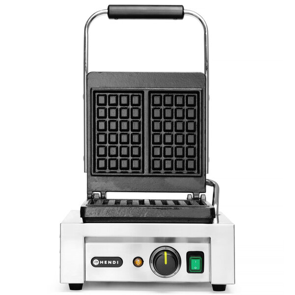 Wafelijzer | Enkel | Luikse Wafels | 50°C/300°C | 1.5kW (230V) | 320x437x251(h)mm