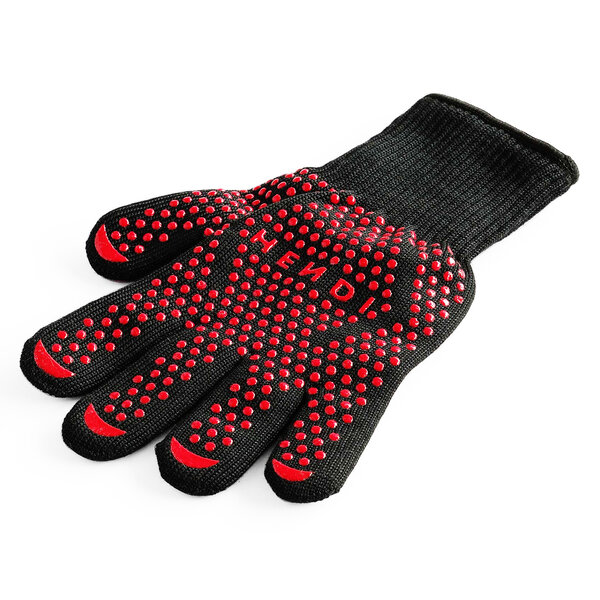 Ovenhandschoenen | Zwart | ≤ 250°C | CE-Keurmerk (2016/425/EU) | 2 Stuks