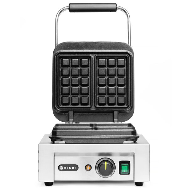 Wafelijzer | Enkel | Brusselse Wafels | 50°C/300°C | 2.2kW (230V) | 320x437x277(h)mm