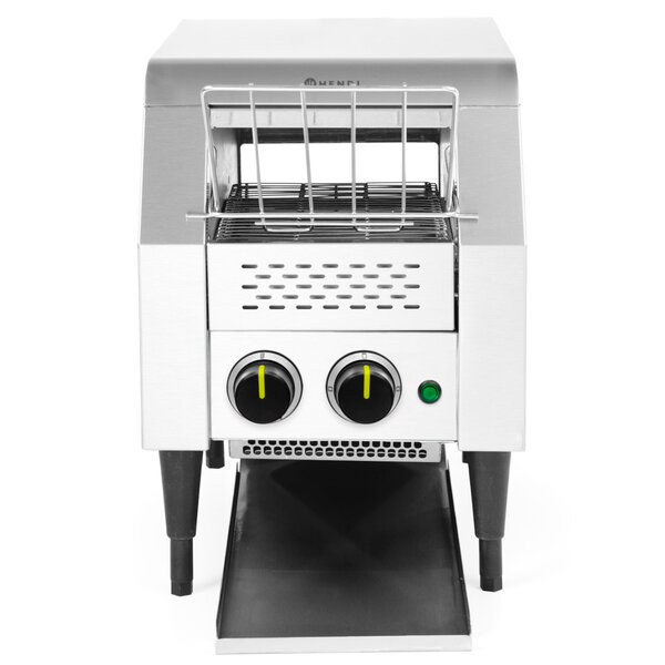 Doorlooptoaster | RVS | Enkel | Max. 135/u. | 1.34kW (230V) | 288x418x387(h)mm