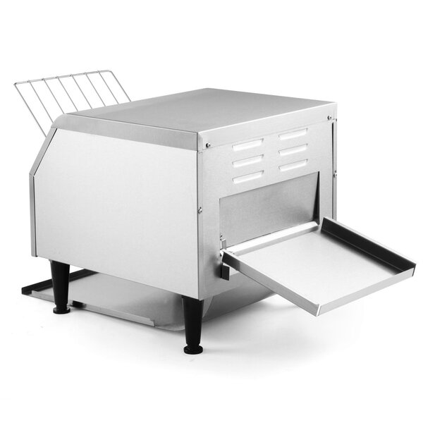 Doorlooptoaster | RVS | Dubbel | Max. 265/u. | 2.24kW (230V) | 368x418x387(h)mm
