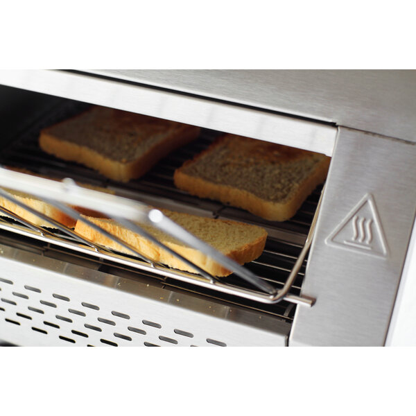Doorlooptoaster | RVS | Dubbel | Max. 265/u. | 2.24kW (230V) | 368x418x387(h)mm