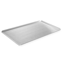 HENDI Bakplaat | Aluminium | 1/1 GN | Geperforeerd | 4-Zijdige Rand | 530x325x10(h)mm 