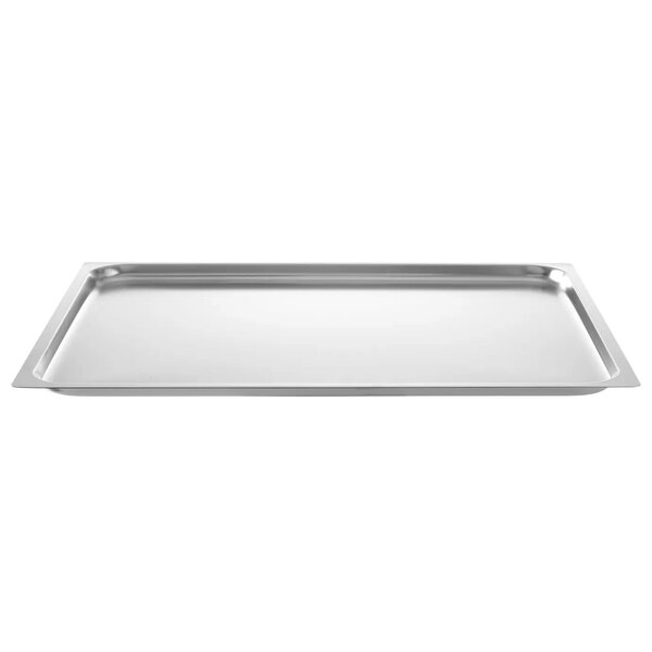 GN-Bak | RVS | 2/1 GN | Hoogte 20mm | 650x530x20(h)mm