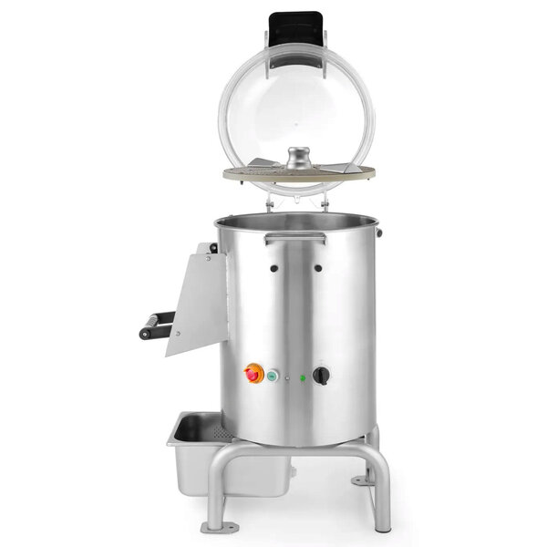 Aardappelschilmachine | KitchenLine | 140-200kg/u | Lading 10kg | 0.75kW (230V) | 540x622x857(h)mm
