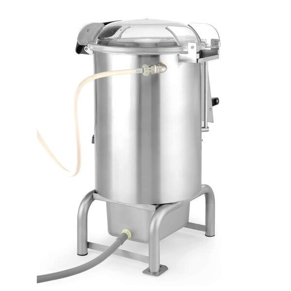 Aardappelschilmachine | KitchenLine | 140-200kg/u | Lading 10kg | 0.75kW (230V) | 540x622x857(h)mm