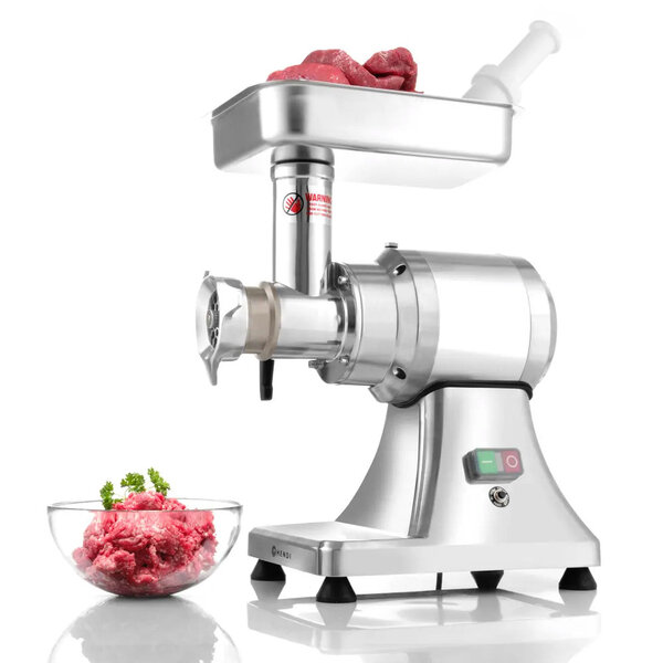 Vlees-/Gehaktmolen | KitchenLine | Mes N°12 | 102kg/u. | Incl. 2 Roosters (Ø6/8mm) | 0.55kW (230V) | 432x261x484(h)mm