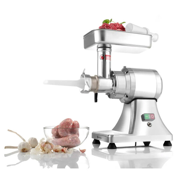 Vlees-/Gehaktmolen | KitchenLine | Mes N°12 | 102kg/u. | Incl. 2 Roosters (Ø6/8mm) | 0.55kW (230V) | 432x261x484(h)mm