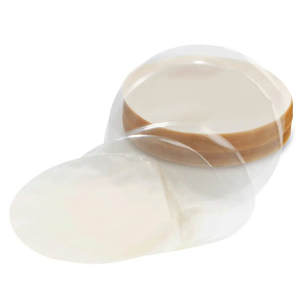 Hamburgerscheiders | Ø130mm | Cellulose (Hoge Temperatuur) | Biologisch Afbreekbaar | Ca. 1255 Stuks