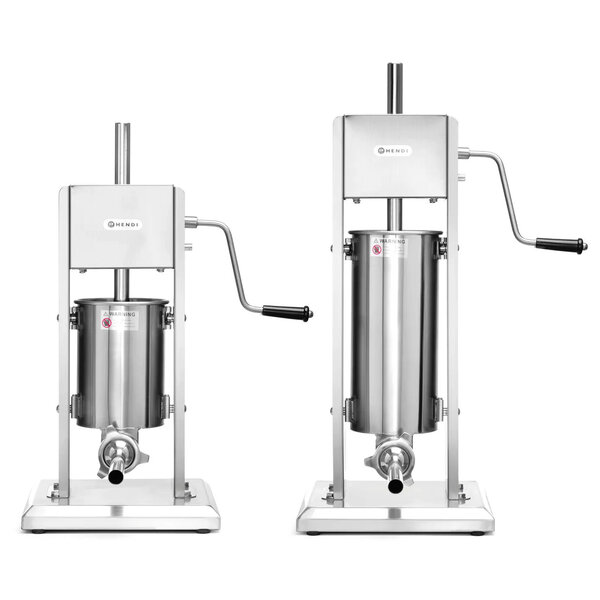 Worstenvuller | ProfiLine | Handmatig | 7L | Incl. 4 Trechters (Ø16/22/32/38mm) | 300x340x830(h)mm