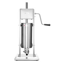 HENDI Worstenvuller | ProfiLine | Handmatig | 10L | Incl. 4 Trechters (Ø16/22/32/38mm) | 415x315x690(h)mm 