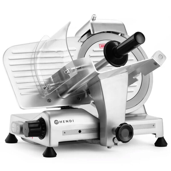 Vleessnijmachine | ProfiLine | Mes Ø195mm | Capaciteit Ø120mm | Snijdikte 0-12mm (Traploos) | 0.2kW (230V) | 400x400x330(h)mm