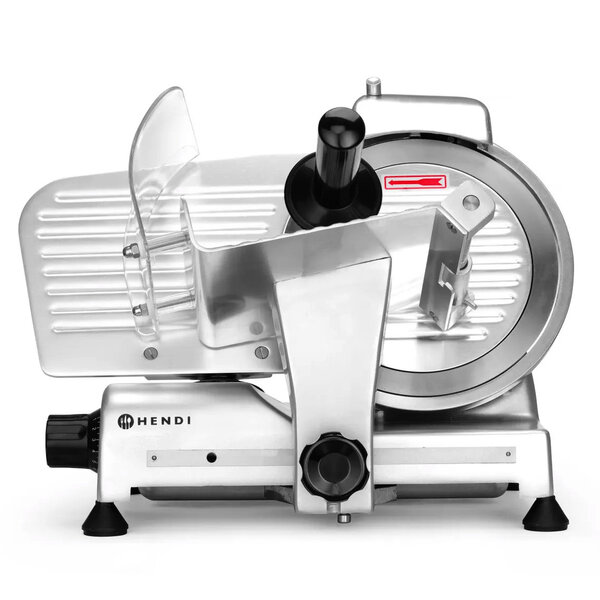 Vleessnijmachine | ProfiLine | Mes Ø195mm | Capaciteit Ø120mm | Snijdikte 0-12mm (Traploos) | 0.2kW (230V) | 400x400x330(h)mm