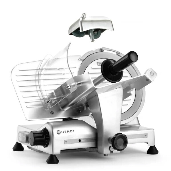 Vleessnijmachine | ProfiLine | Mes Ø195mm | Capaciteit Ø120mm | Snijdikte 0-12mm (Traploos) | 0.2kW (230V) | 400x400x330(h)mm