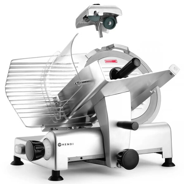 Vleessnijmachine | ProfiLine | Mes Ø300mm | Capaciteit Ø200mm | Snijdikte 0-15mm (Traploos) | 0.42kW (230V) | 600x480x450(h)mm