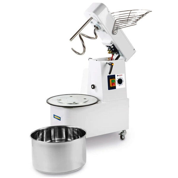 Deegmenger | Cap. 25kg/32L | Vaste Snelheid | Kantelbare Kop | Afneembare Kom | 1.1kW (400V) | 435x750x810(h)mm