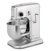 HENDI Planeetmenger | KitchenLine | 2kg/7L | 3 Snelheden | Verwijderbare Kom | 0.65kW (230V) | 334x431x490(h)mm 