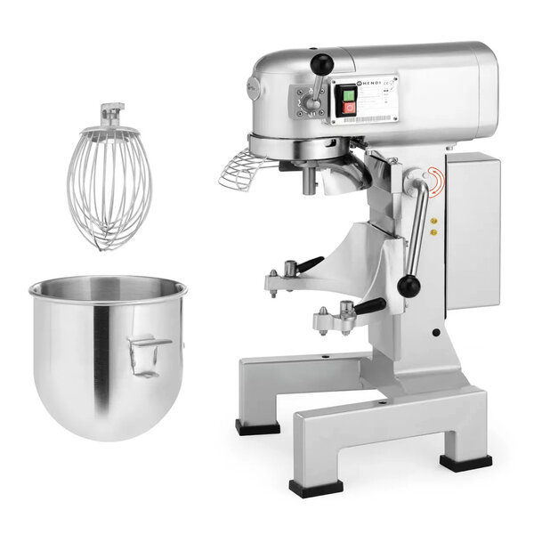 Planeetmenger | KitchenLine | 4kg/10L | 3 Snelheden | Verwijderbare Kom | 0.6kW (230V) | 400x480x700(h)mm
