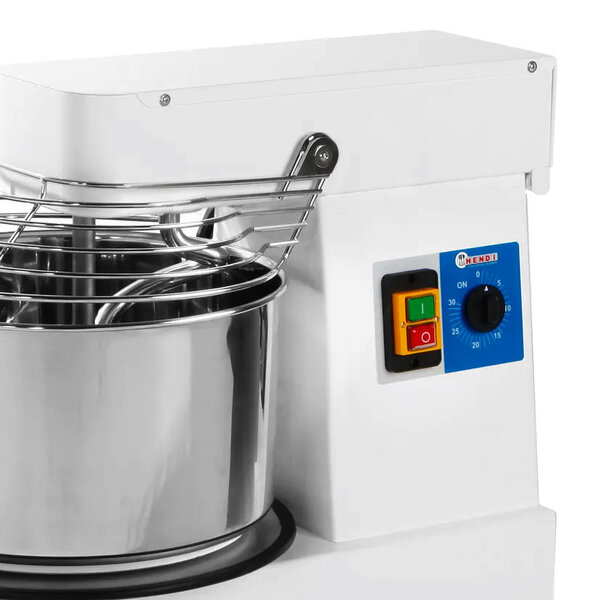 Deegmenger | Cap. 17kg/22L | Regelbare Snelheid | Vaste Kop + Kom | 0.75kW (400V) | 385x670x725(h)mm