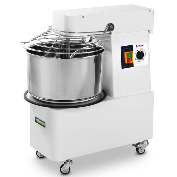 Deegmenger | Cap. 25kg/32L | Regelbare Snelheid | Vaste Kop + Kom | 1.1kW (400V) | 435x750x810(h)mm