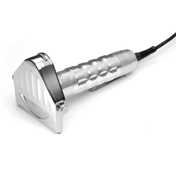 Döner-/Kebabmes | Mes (Ø80mm) | 8.000TPM | Incl. Standaard + Slijpsteen | 232x120x115(h)mm