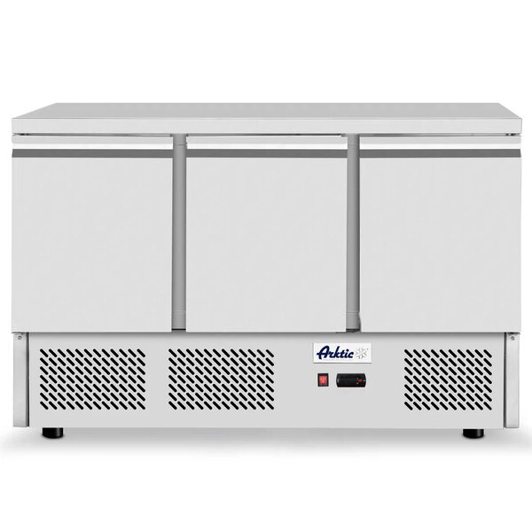 Koelwerkbank | KitchenLine | Energiezuinig | 380L | 3 Deuren (1/1 GN) | -2°C/+8°C | Geforceerd | 1365x700x880(h)mm