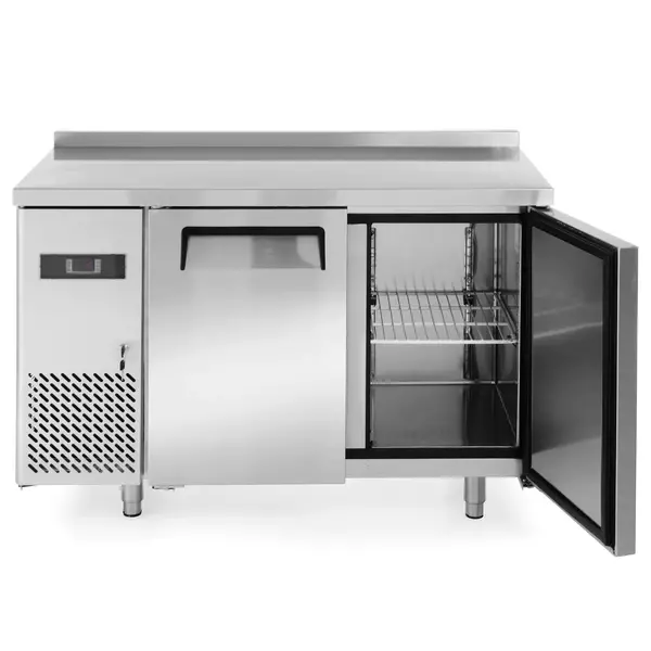 Koelwerkbank | KitchenLine | 220L | 2 Deuren | -2°C/+8°C | Geforceerd | 0.3kW | Achteropstand | 1200x600x850/890(h)mm