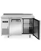 Arktic by HENDI Koelwerkbank | KitchenLine | 220L | 2 Deuren | -2°C/+8°C | Geforceerd | 0.3kW | Achteropstand | 1200x600x850/890(h)mm 