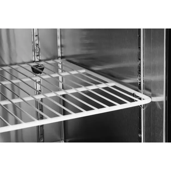 Koelwerkbank | KitchenLine | 220L | 2 Deuren | -2°C/+8°C | Geforceerd | 0.3kW | Achteropstand | 1200x600x850/890(h)mm
