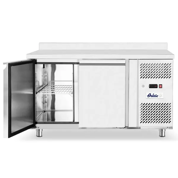 Koelwerkbank | ProfiLine | Energiezuinig | 280L | 2 Deuren (1/1 GN) | -2°C/+8°C | Geforceerd | 0.25kW | Achteropstand | 1360x700x850/890(h)mm