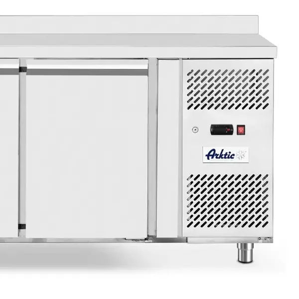 Koelwerkbank | ProfiLine | Energiezuinig | 280L | 2 Deuren (1/1 GN) | -2°C/+8°C | Geforceerd | 0.25kW | Achteropstand | 1360x700x850/890(h)mm