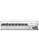 Arktic by HENDI Opzetkoelvitrine | 8x 1/4 GN | -2°C/+8°C | 1805x335x430(h)mm 