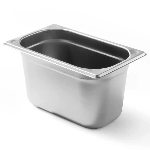 GN-Bak | KitchenLine | RVS | 1/4 GN | Hoogte 150mm | 265x162x150(h)mm