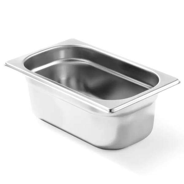 GN-Bak | ProfiLine | RVS | 1/4 GN | Hoogte 100mm | 265x162x100(h)mm