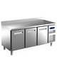 Mareno Koelwerkbank | 400L | 3 Deuren (1/1 GN) | -2°C/+8°C | Geforceerd | Achteropstand | 1735x700x850/950(h)mm 