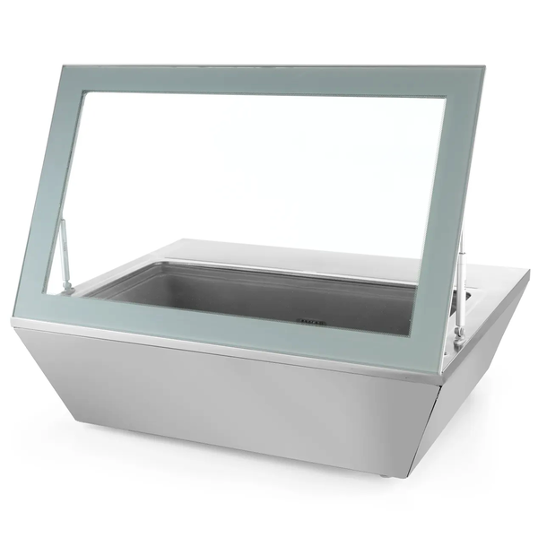 Schepijsvitrine | RVS | 4x 1/3 GN | -20°C/-24°C | Geforceerd | 805x666x305(h)mm